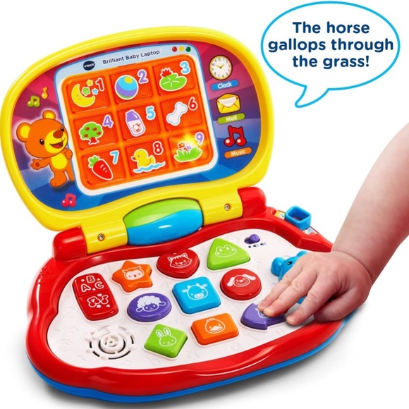 VTech Brilliant Baby Laptop - Picture 2 of 11